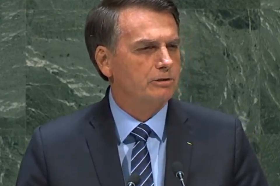 VÍDEO - Assista a íntegra do discurso de Bolsonaro na ONU