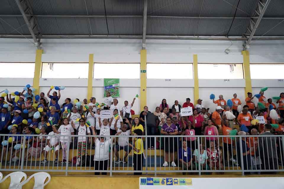 Abertura dos Jogos Municipais da Terceira Idade reúne mais de 550 atletas