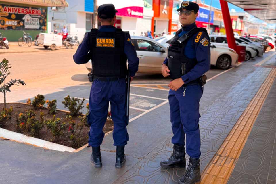 Guarda Civil Municipal segue presente e atuante na região Central da cidade 