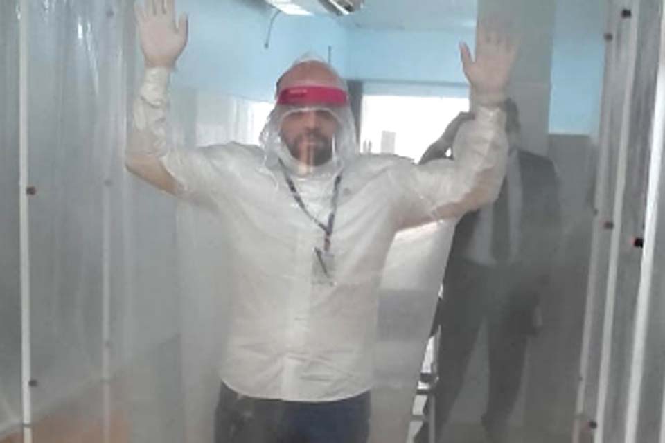 Pesquisador da UNIR desenvolve protótipo de câmara de baixo custo para desinfecção e descontaminação em ambiente de UTI