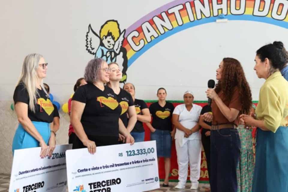 Governo de Rondônia repassa mais de R$ 3 milhões para projetos de organizações sociais selecionadas em Chamamento Público