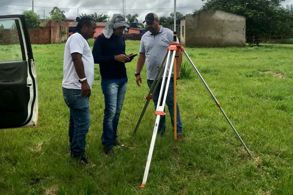 Prefeitura de Porto Velho faz georreferenciamento na Agrovila Rio Verde