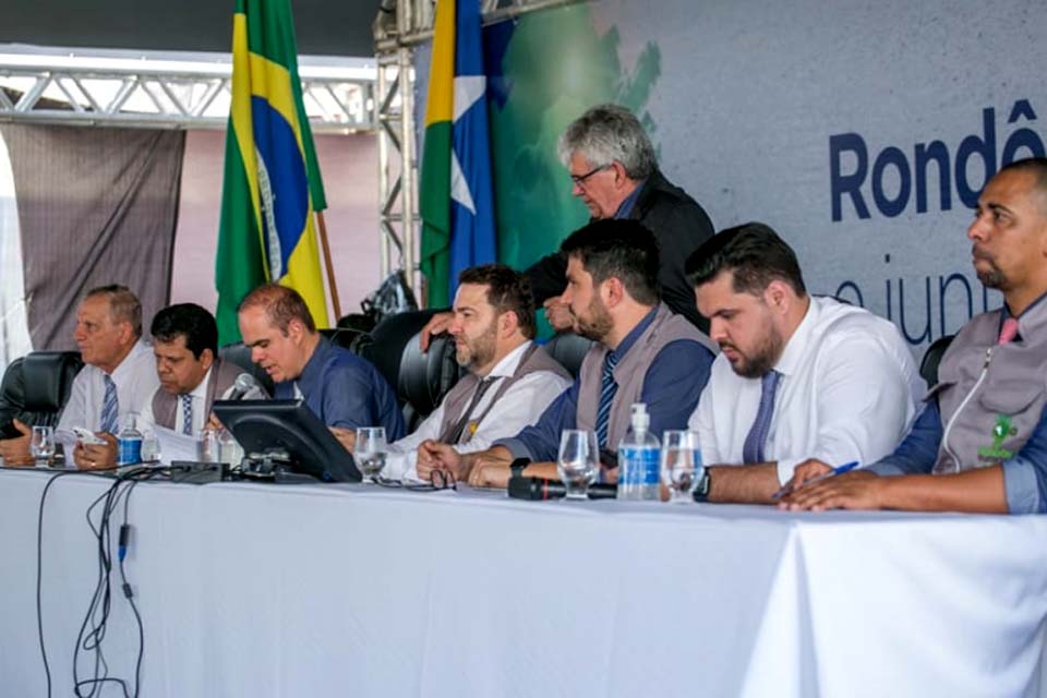 Assembleia Legislativa de Rondônia realiza sessão itinerante em Ji-Paraná; Projetos foram aprovados em primeira discussão