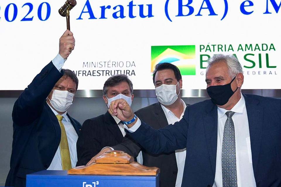 Infraestrutura arrecada R$ 87,5 milhões em leilão de quatro portos