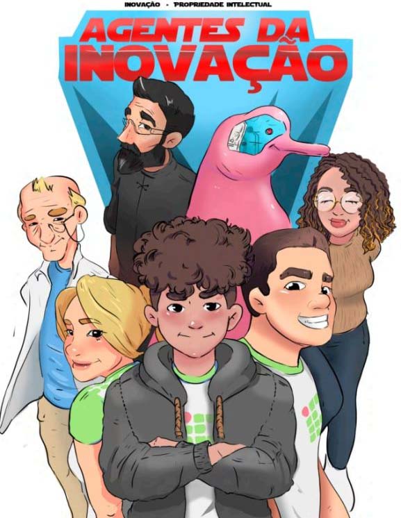 Projeto de Iniciação Tecnológica cria HQ Agentes da Inovação