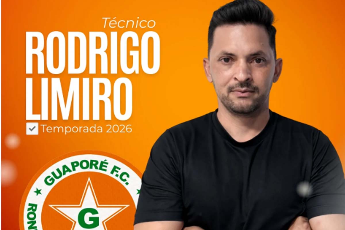 Guaporé FC anuncia Rodrigo Limiro como novo técnico, após saída de Parreiras