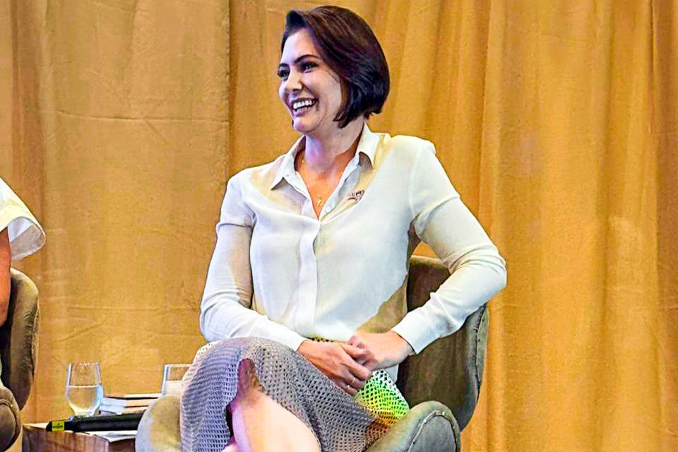 Michelle Bolsonaro em Ji-Paraná para o encontro Juntas Transformamos o Brasil 