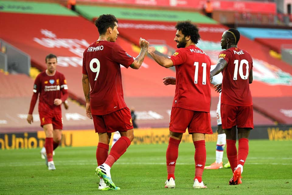 VÍDEO - Liverpool 4 x 0 Crystal Palace; Gols e Melhores Momentos