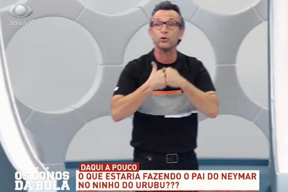 Vídeo - Após visita ao CT do Flamengo, Neto insinua que pai de Neymar manda no futebol brasileiro