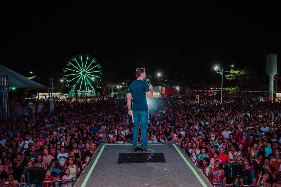 Ji-Paraná celebra 48 anos com três dias de festividades e público superior a 40 mil pessoas