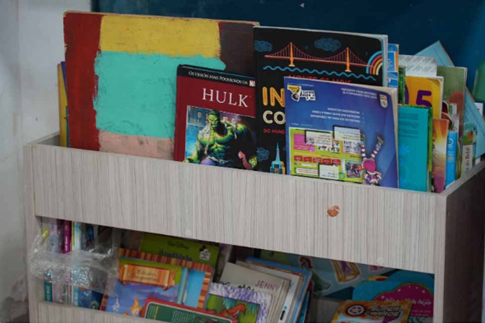 Projeto “Leitura que Transforma” leva livros e imaginação às crianças do Nacc em Porto Velho