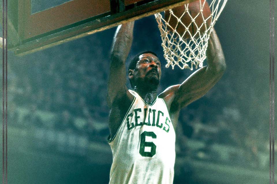 NBA vai aposentar camisa nº 6 para homenagear Bill Russell