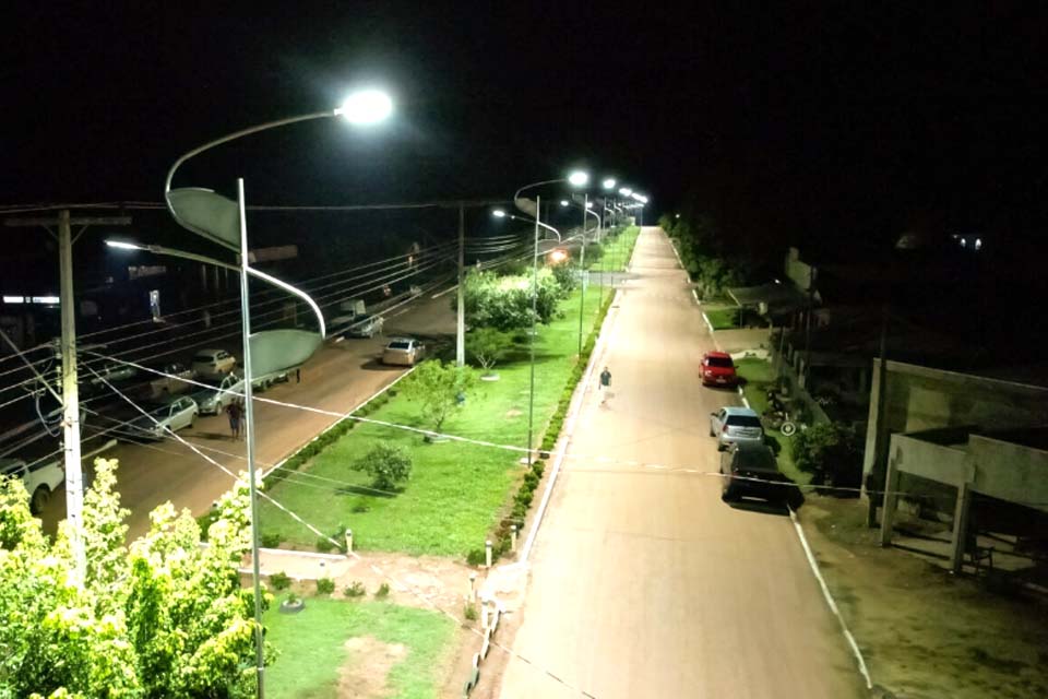 Iluminação pública garante mais segurança e conforto em Bom Sucesso, distrito de Seringueiras