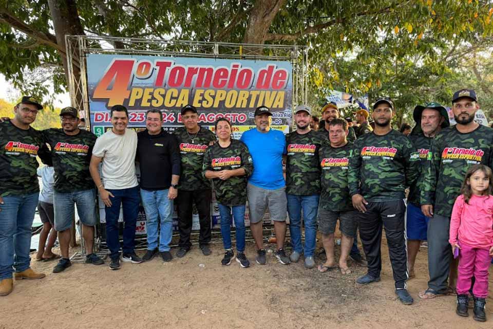 4º Torneio de Pesca Esportiva teve apoio do Deputado Estadual Cássio Gois