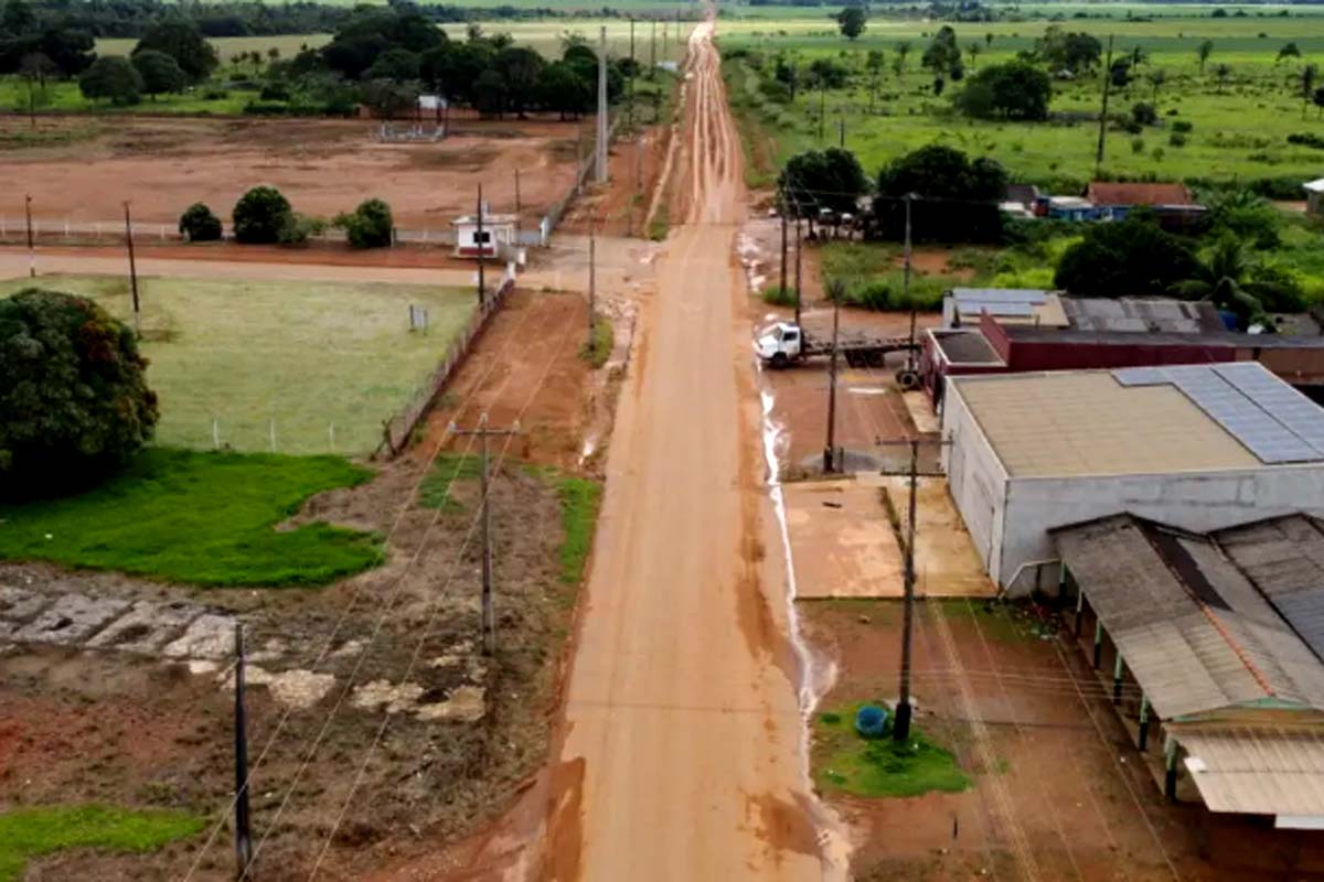 Governo garante melhores condições de tráfego até o distrito de Bom Futuro