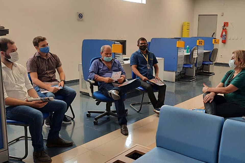 Caravana do Sindicato dos Bancários confirma déficit de funcionários em agências do Banco do Brasil no interior