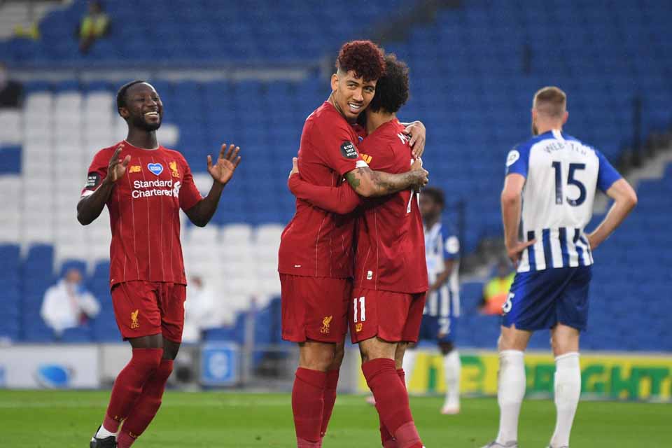 Brighton 1 x 3 Liverpool - Gols e Melhores Momentos; Vídeo