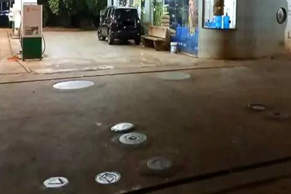 Dupla armada assalta posto de combustível em Espigão do Oeste