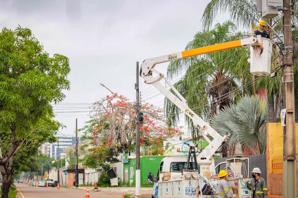 Prefeitura concluiu 60% da primeira etapa do programa Proled em Porto Velho