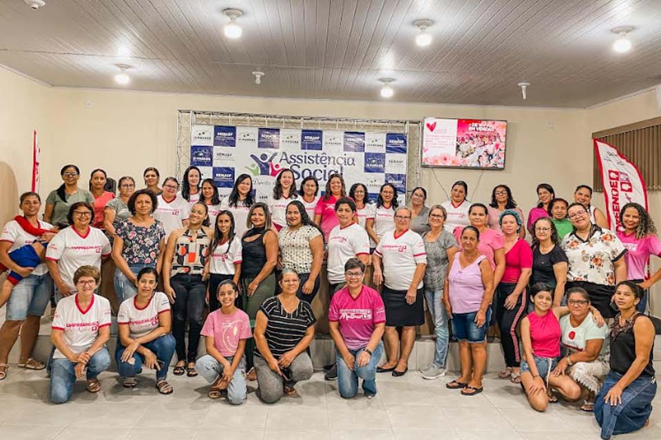 Semasf de Ji-Paraná realiza reunião com expositoras da Feira Empreende Mulher