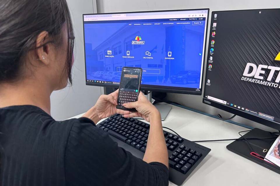 População pode acessar serviços do Detran-RO em tempo integral pela internet, mesmo no feriado prolongado