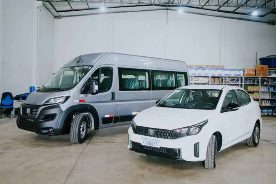 Semus recebe dois novos veículos para reforçar transporte de pacientes em Vilhena