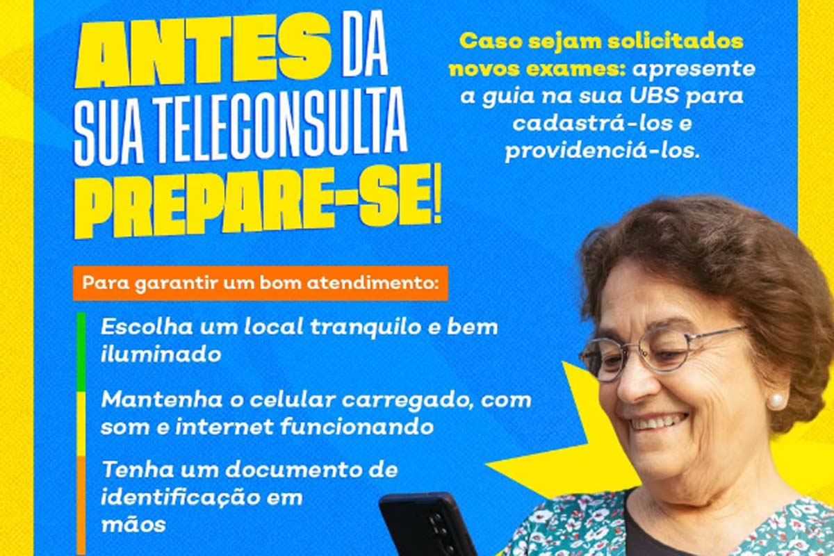 Prefeitura disponibiliza consultas de ortopedia por videochamada com especialista