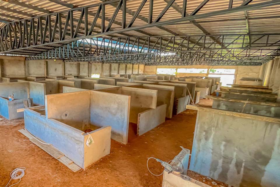 Obras do Feirão do Produtor Rural em Jaru avançam; além de fomentar agricultura familiar, espaço também valoriza imóveis na região