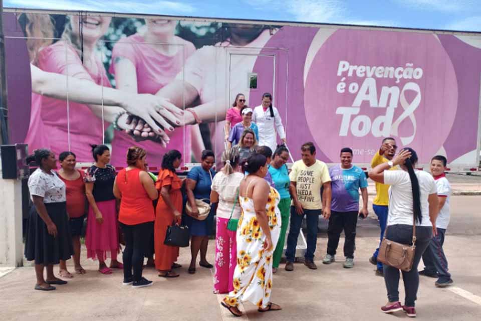 Prefeitura e Hospital do Amor promovem mutirão de saúde para mulheres dos distritos de Porto Velho