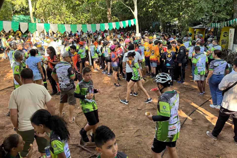 Pedalada pela Natureza marca início das atividades da Semana do Meio Ambiente em Alta Floresta do Oeste
