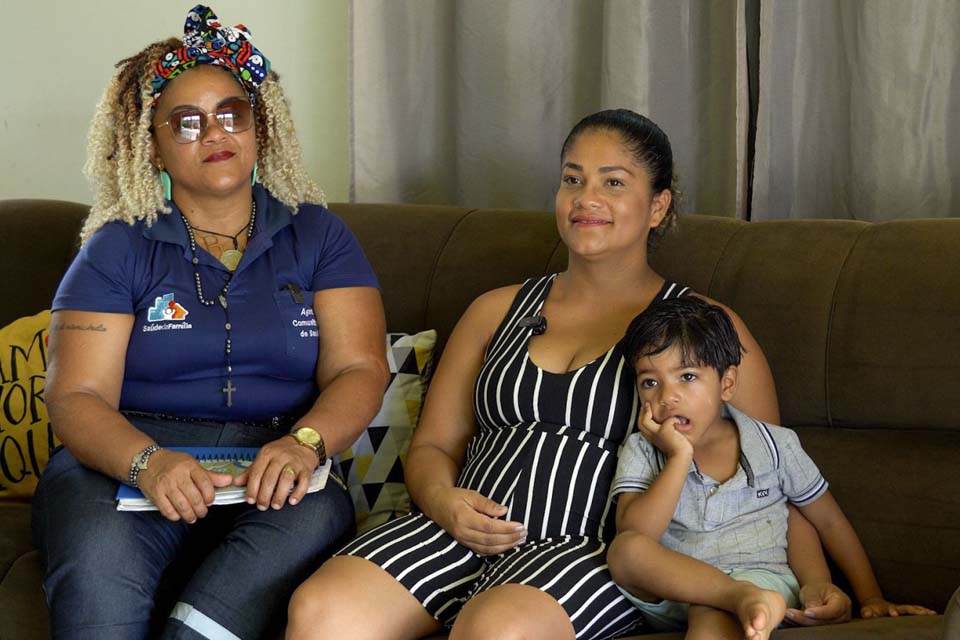 Agente comunitária de saúde de Porto Velho fala da experiência em acompanhar futuras mamães