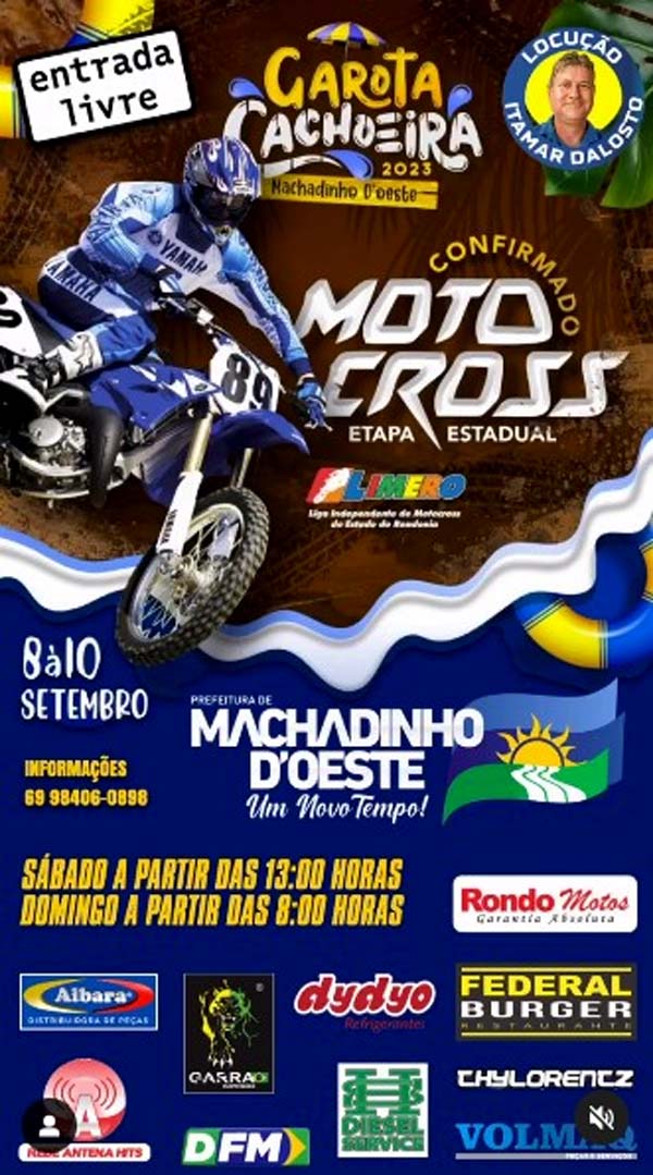 Ariquemes recebe etapa de abertura do Rondoniense de Motocross 2023 –  MOTOMUNDO