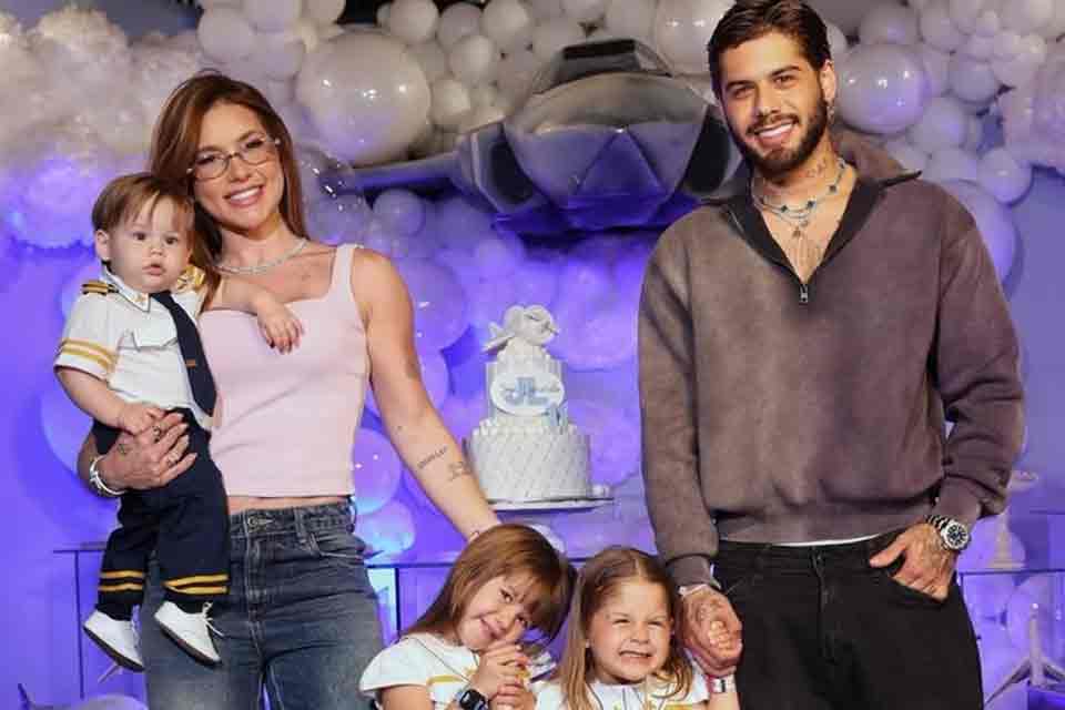 Após polêmicas, Virginia Fonseca e Zé Felipe se reúnem para celebrar 11 meses do filho caçula