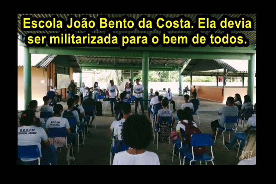 Professor Nazareno, o mais polêmico do Norte, escreve: As Escolas militar é eiscelentes