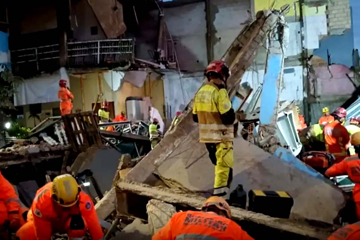 Bombeiros resgatam última vítima de escombros de lar de idosos em MG