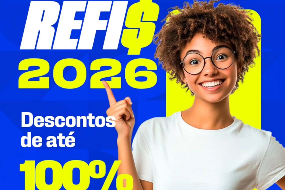 Prefeitura oferece descontos de até 100% para regularização de débitos municipais pelo REFIS 2026
