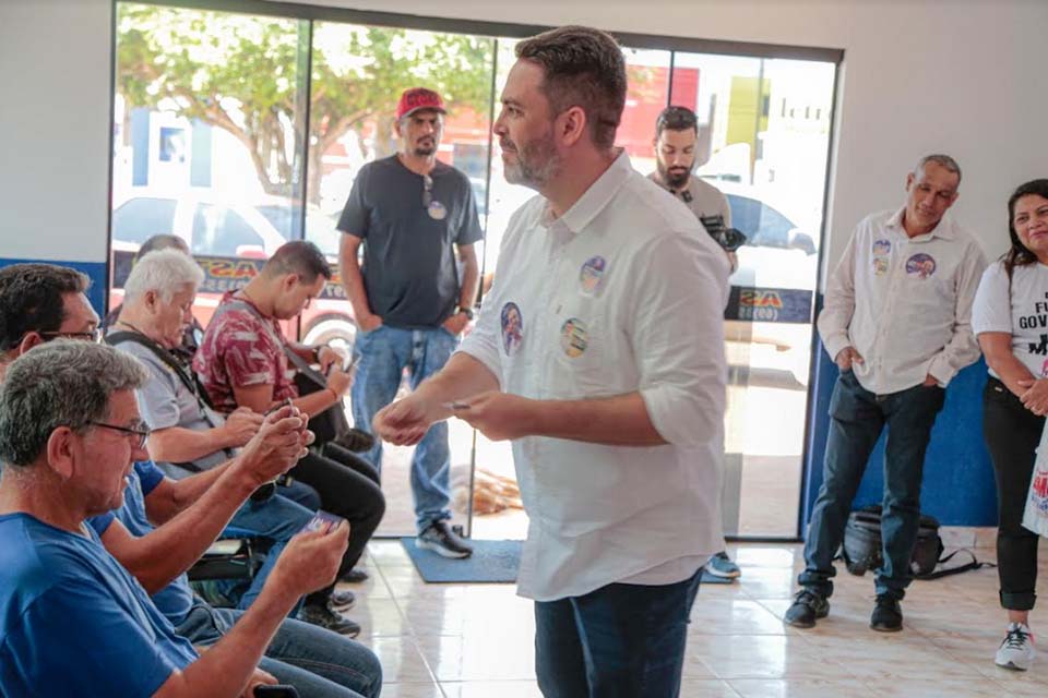 Candidato ao governo Léo Moraes leva suas propostas para os vales do Mamoré e Guaporé