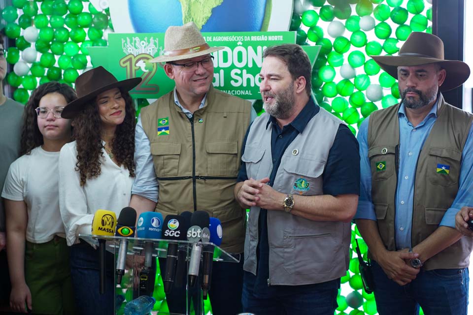 Presidente da Alero destaca força do agronegócio na abertura da 12ª Rondônia Rural Show Internacional