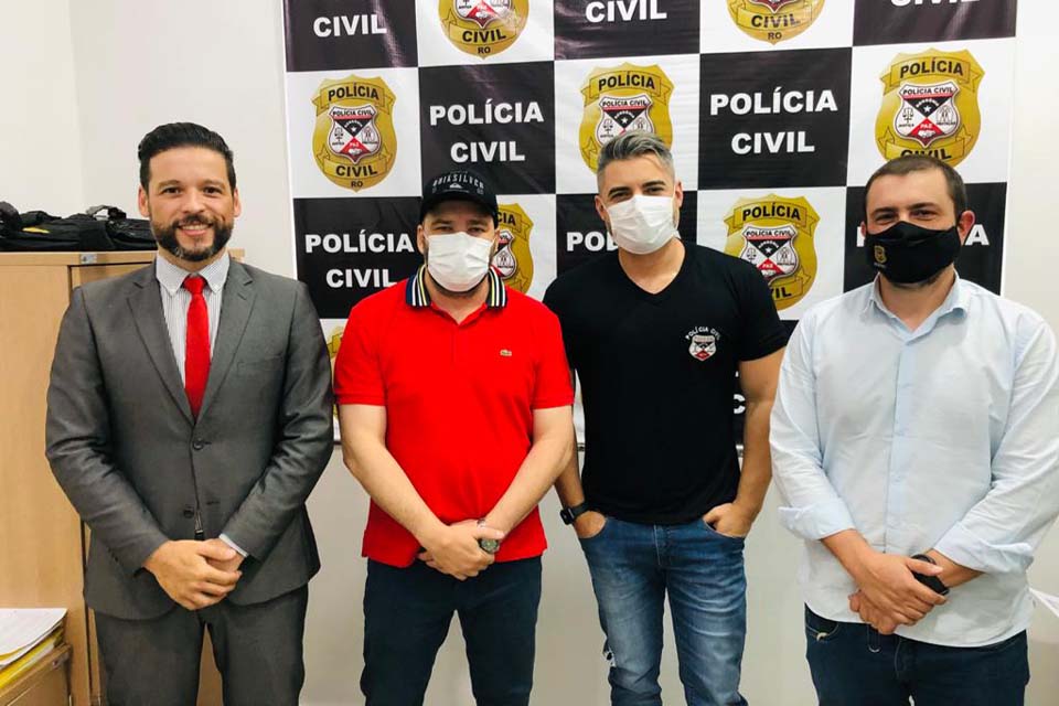 Presidente Alex Redano destina emenda para reforçar ações da Polícia Civil no Vale do Jamari