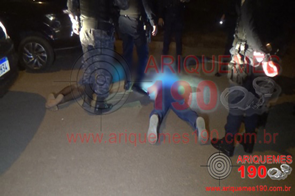 Motorista de aplicativo é preso e dois menores são apreendidos suspeitos de roubo