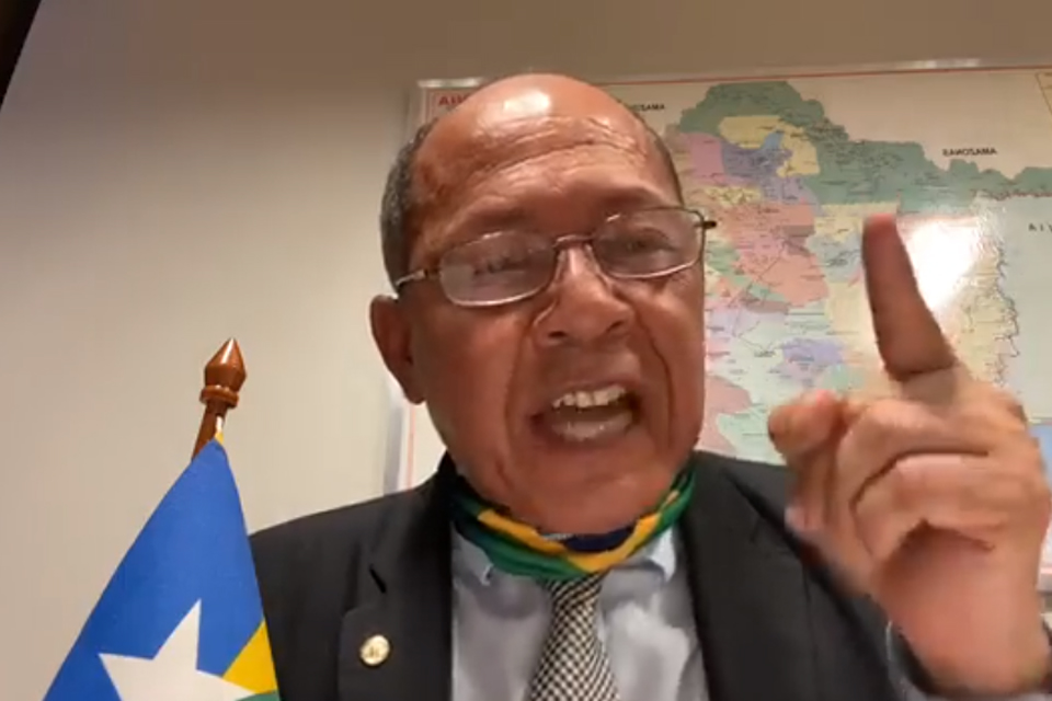 Ex-aliado de Marcos Rocha, deputado Coronel Chrisóstomo diz que acionará Polícia Federal contra o governador por gastar R$ 12 milhões em hospital inacabado