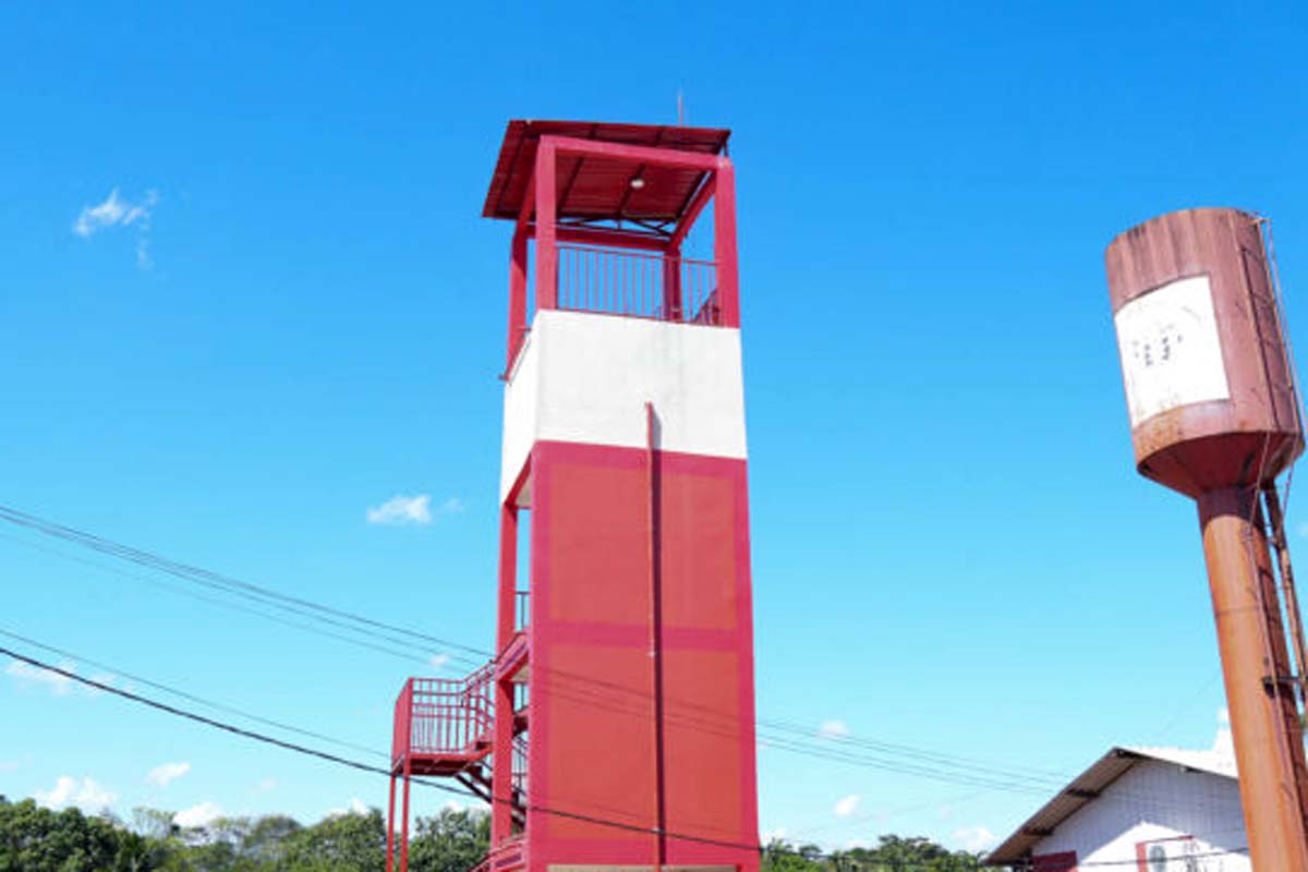 Jaru conta com torre de treinamento e abastecimento de água