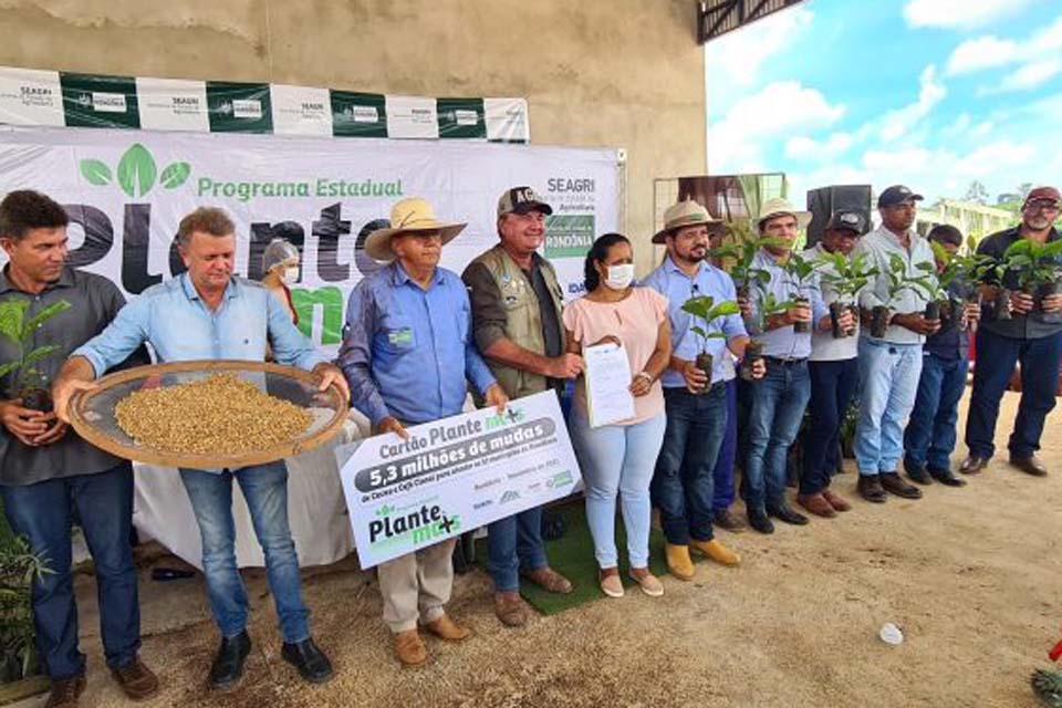 Programa “Plante Mais” beneficiará agricultores com mais de 5 milhões de mudas de Café Clonal e 600 mil mudas de cacau clonal