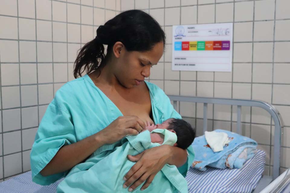 Amamentação é aliada na imunidade infantil, na saúde materna e na prevenção de doenças em Porto Velho
