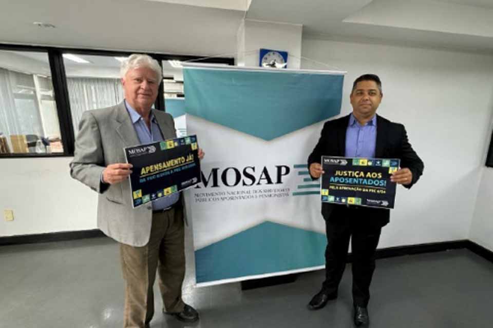 Presidente do SINJUR visita MOSAP em Brasília e reforça apoio à PEC 06/2024 em defesa dos aposentados