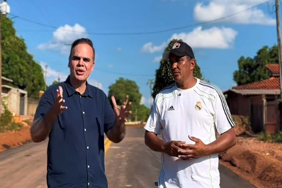 Após solicitação do deputado Alan Queiroz, obras de pavimentação em ruas de Alvorada são concluídas