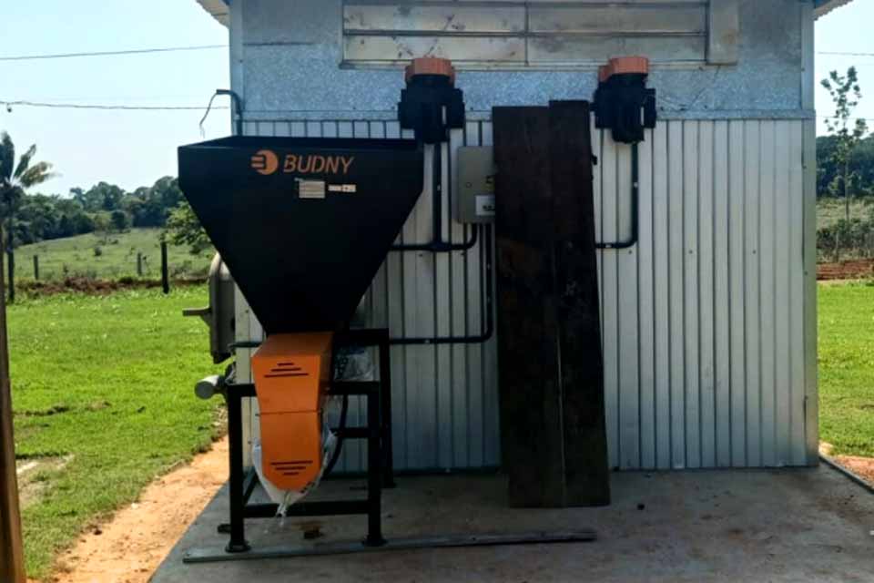 Prefeitura de Pimenta Bueno realiza entrega oficial de secador de café para a ASPROBU