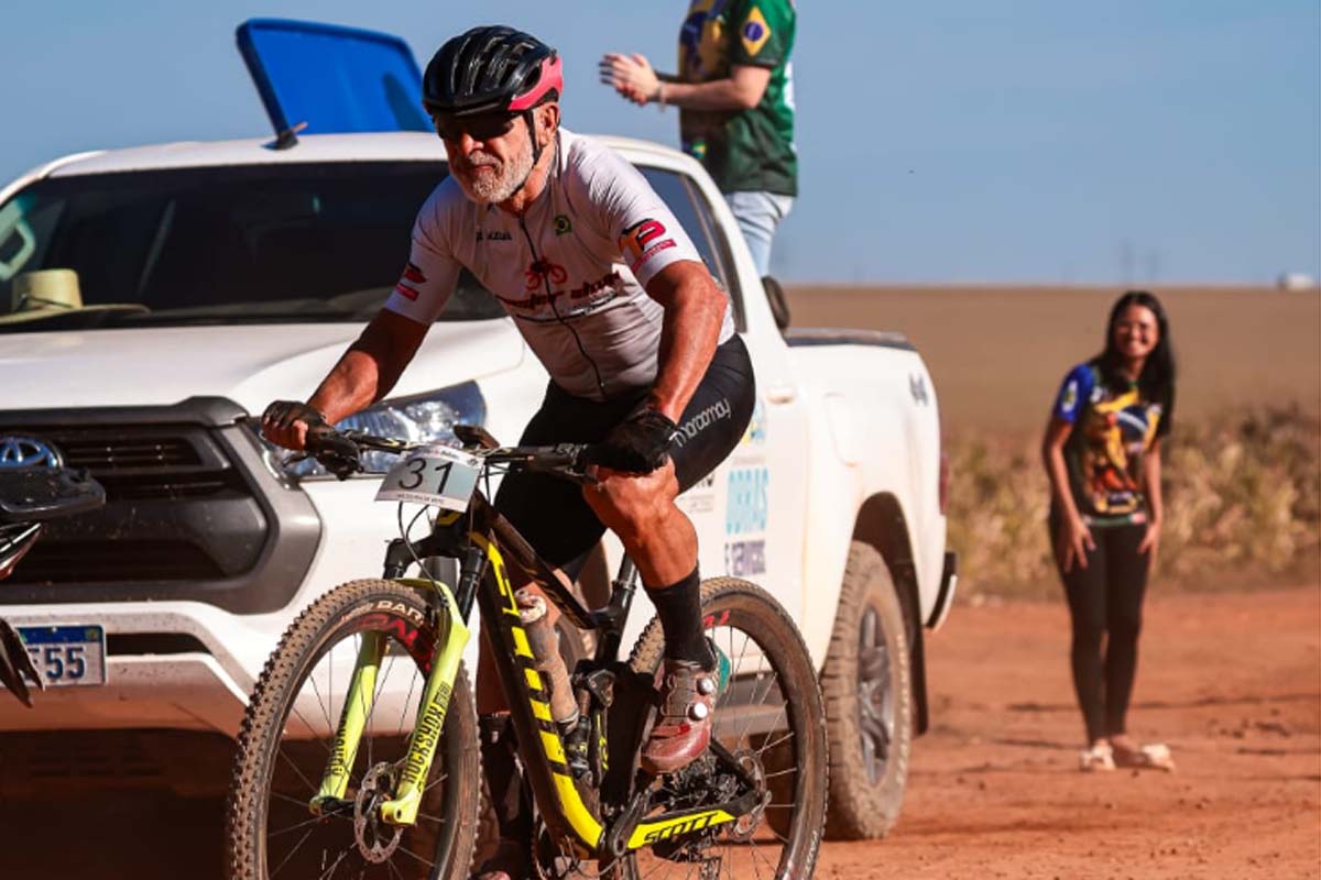 Servidor aposentado do TJRO conquista mais um pódio no ciclismo
