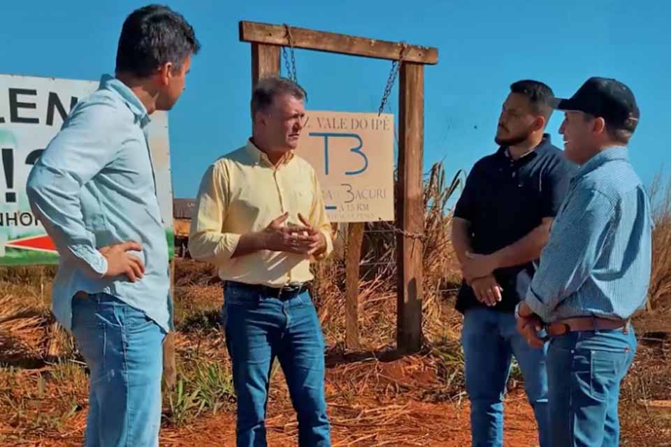 Luizinho Goebel solicita do governo de Rondônia estadualização e melhorias na estrada entre Chupinguaia e Corumbiara