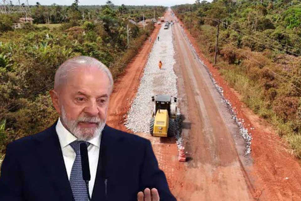 Lula deve ir ao Amazonas em fevereiro para anunciar asfaltamento da BR-319: rodovia faz ligação com Rondônia